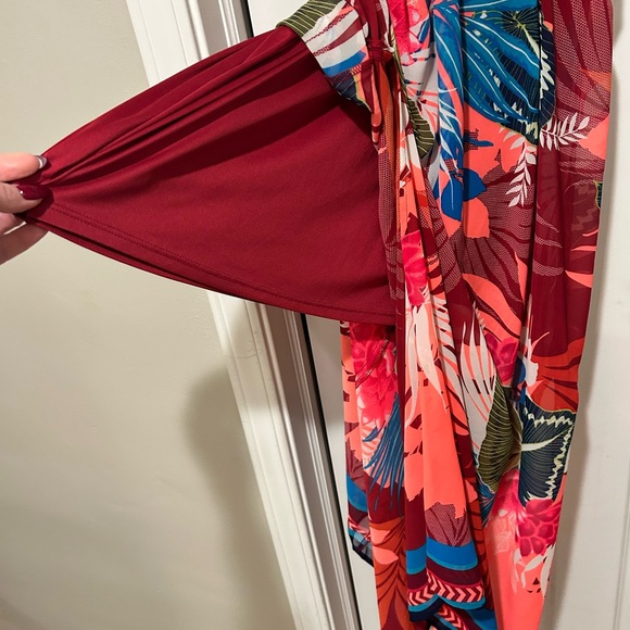 Express Tropical Floral Maxi Dress - Picture 6 of 15